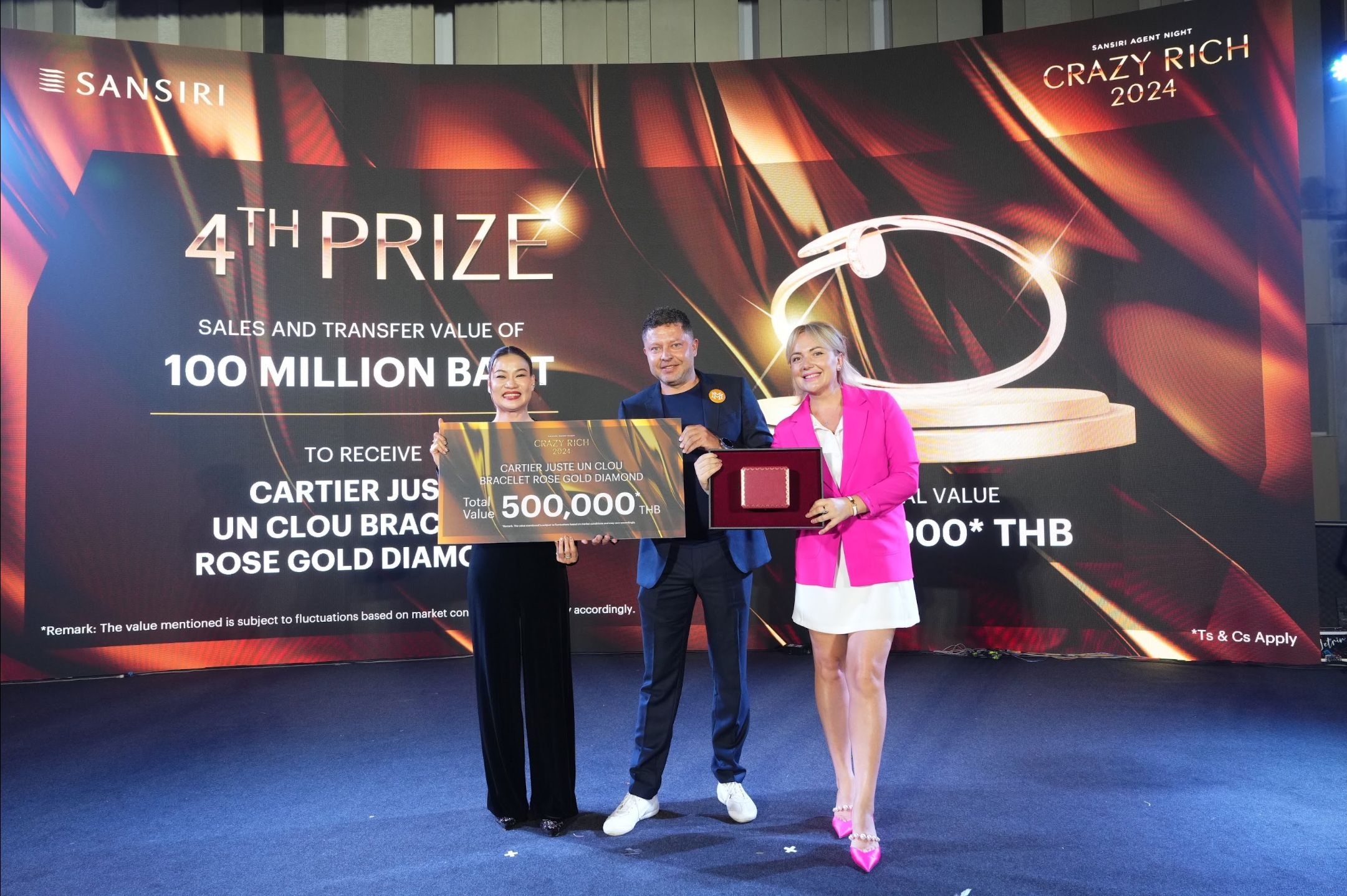 Hua Hin MM Group получает четвёртую премию Sansiri среди зарубежных агентств